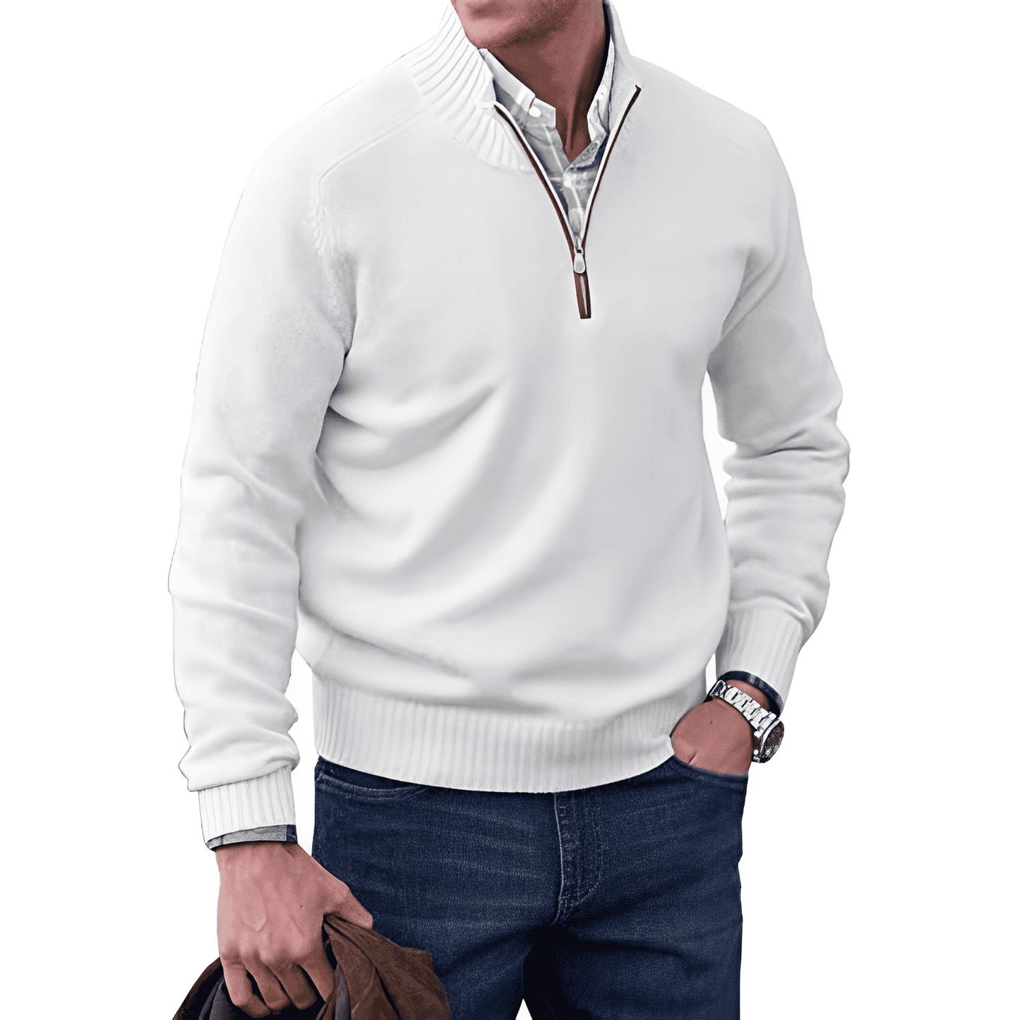 Luca Half zip trui