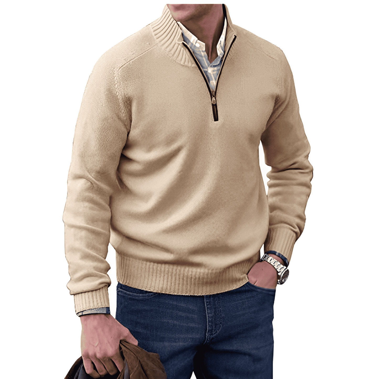 Luca Half zip trui