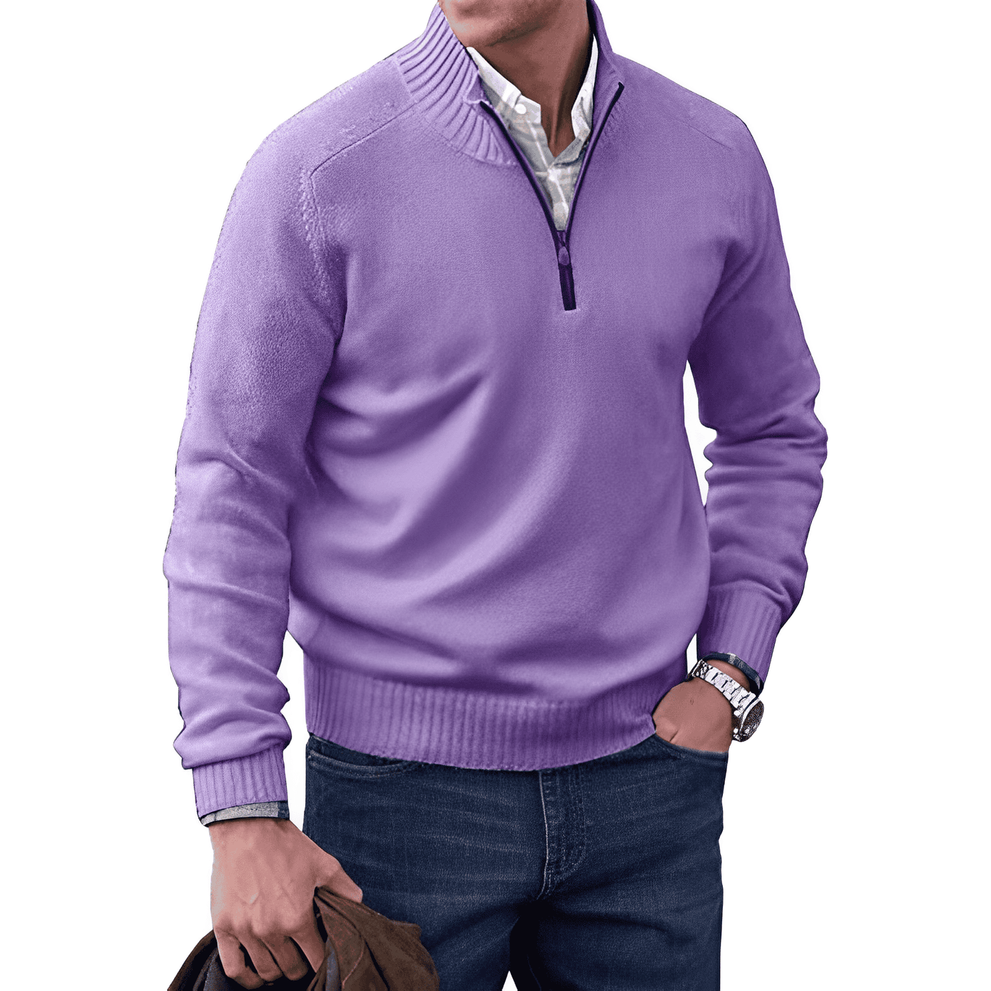 Luca Half zip trui