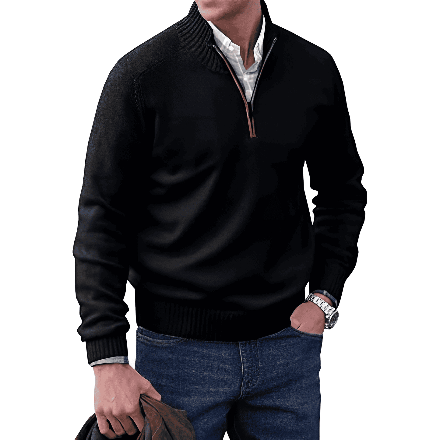 Luca Half zip trui