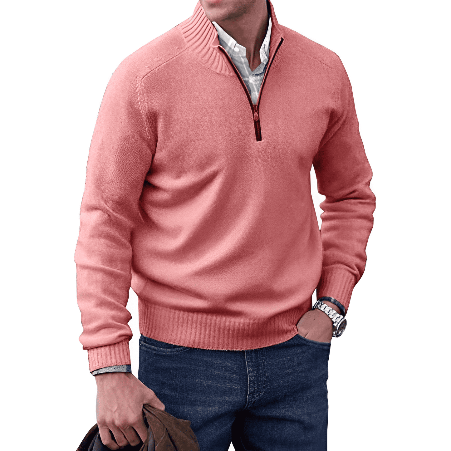 Luca Half zip trui