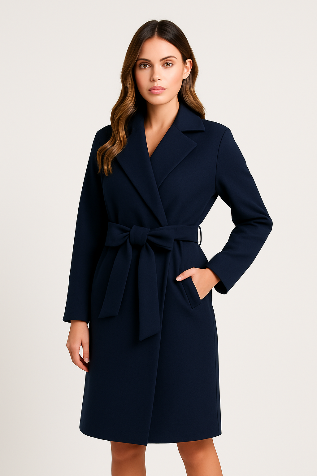 Aurelia Trenchcoat – Luxe Warmte met Kleurrijke Flair
