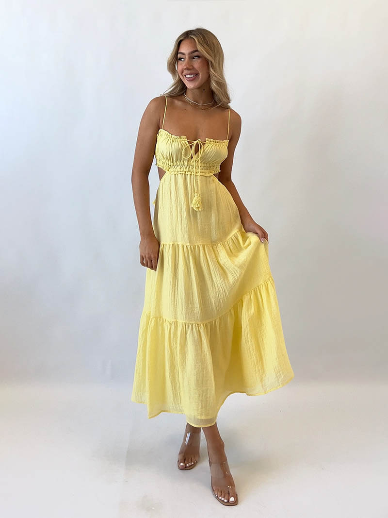 Adeline - maxi jurk