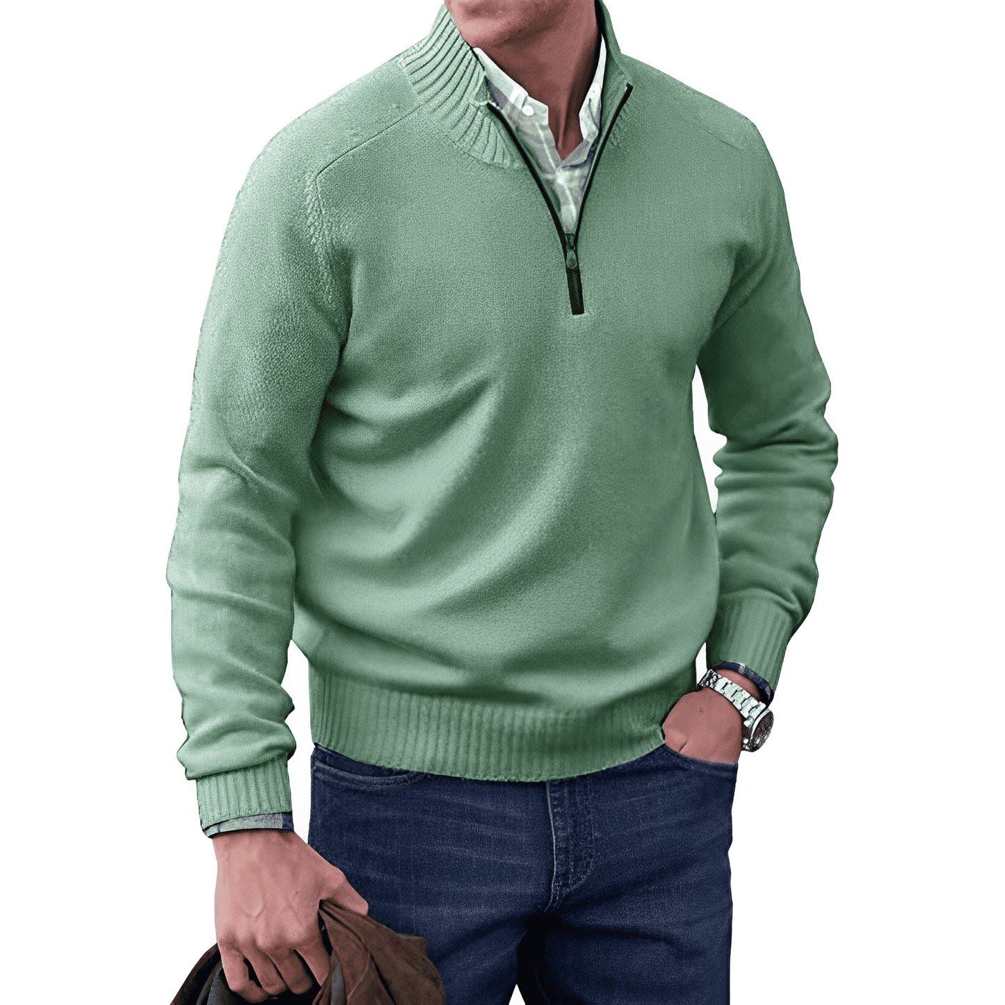 Luca Half zip trui
